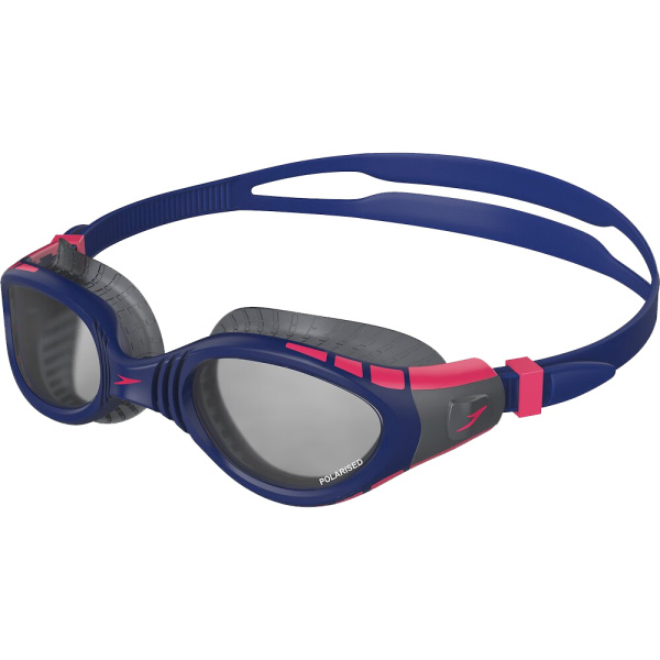 Очки для плавания Speedo Futura Biofuse Flexiseal Triatlon (синий/красный/темно-серый)